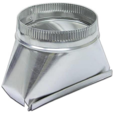 Lambro Industries Inc Lambro 123IND 7 in. Round Aluminum Transition Fitting 753392